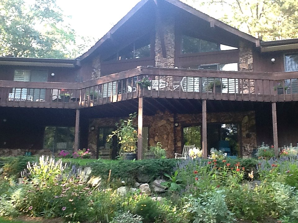 Multi-level backyard deck restored in Southeast Michigan