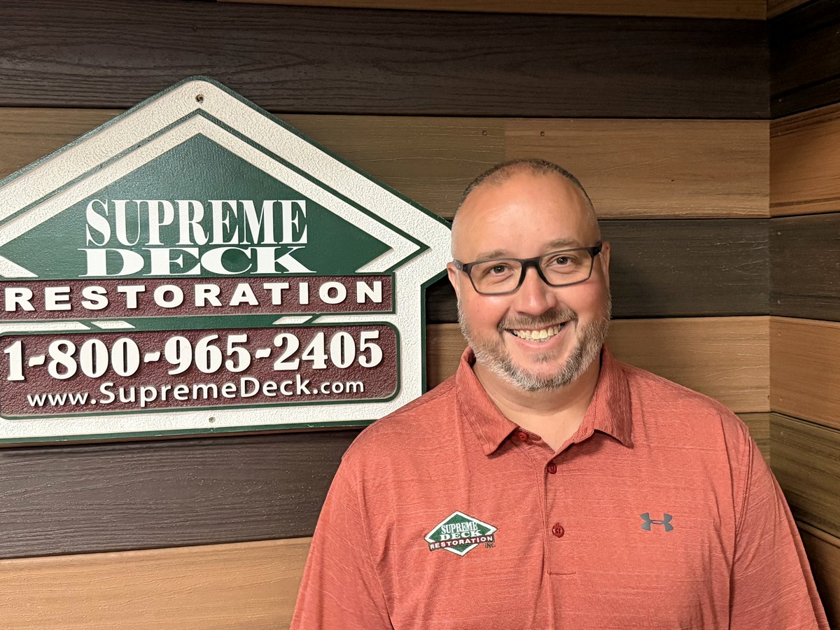 Dan Kelsey, Deck Restoration and Construction Specialist at Supreme Deck Restoration