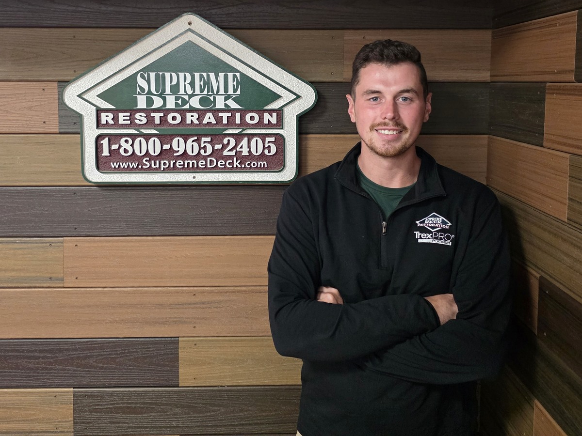 Kyle Malkowski, Deck Restoration and Construction Specialist at Supreme Deck Restoration